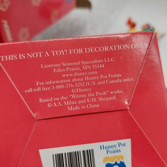 Winnie The Pooh Pvc Ornaments Set Of 3 Pooh & Tigger READ - Picture 9 of 13